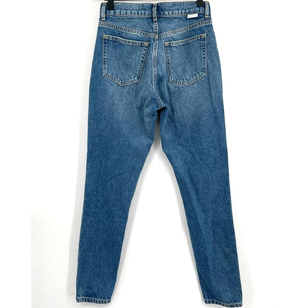 Boyish The Billy High-Waist‎ Skinny Jean Conversation Wash Size 25 Rigid Denim